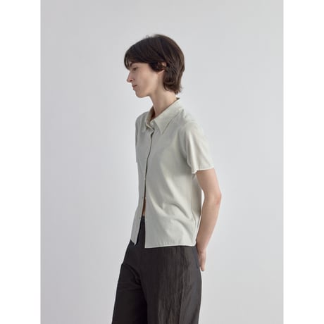 【NOKCHA original】cover stitch shirt like tops/2colors_nt2603