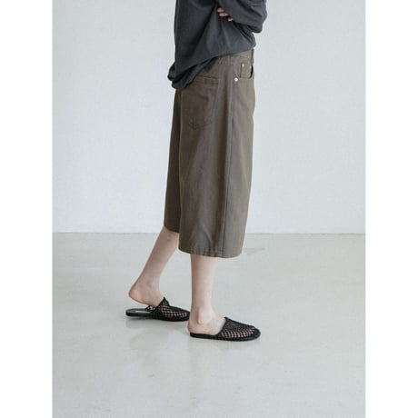 《予約販売》bermuda mannish pants/2colors_np1297