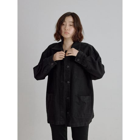 《予約販売》ashed denim jacket/2colors_no0542
