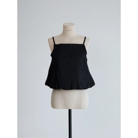 《予約販売》pleats glossy camisole/2colors_nt2633