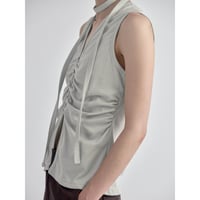 《予約販売》tie & gather sleeveless/2colors_nt2608