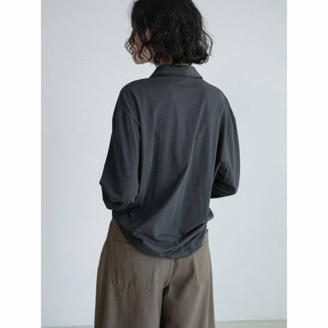 《予約販売》sheer button fly tops/3colors_nt2630