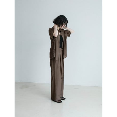 《予約販売》rincl sheer half shirt/2colors_nb0412