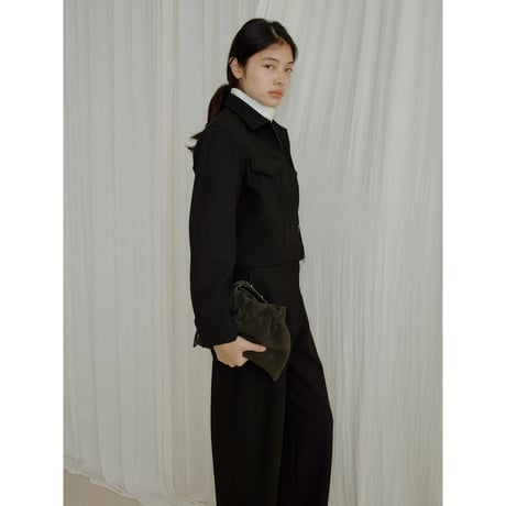 【NOKCHA original】essential tuck minimal jacket/2colors_no0541