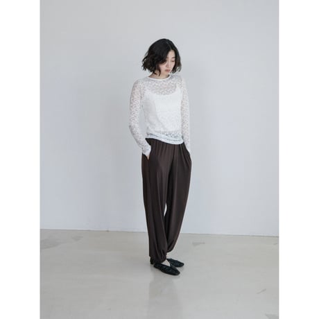 《予約販売》gather flat shoes/2colors_na0816
