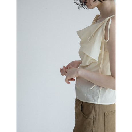 《予約販売》lady collar camisole/2colors_nb0408