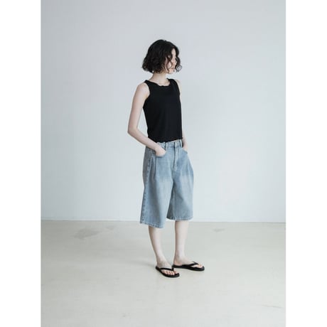 《予約販売》bermuda denim pants_nj0196