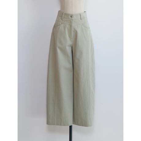《予約販売》curved accent pants/2colors_np1323