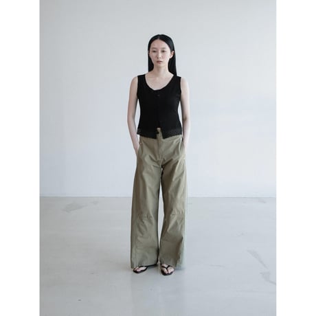 《予約販売》lace hem lib sleeveless/2colors_nt2640