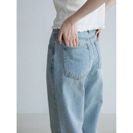 《予約販売》mannish semi boots cut jeans_nj0197