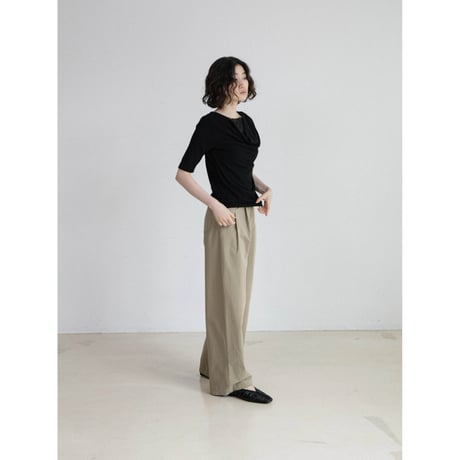 《予約販売》docking drape tops/2colors_nt2673