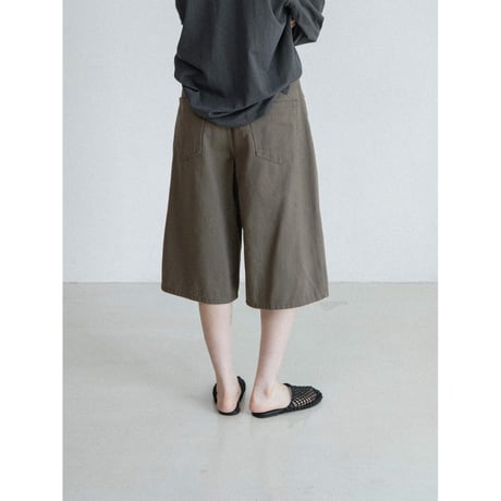《予約販売》bermuda mannish pants/2colors_np1297