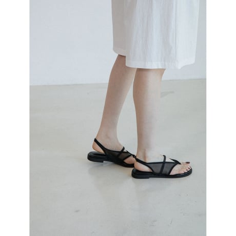 《予約販売》mesh cross sandal_na0808
