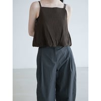 《予約販売》pleats glossy camisole/2colors_nt2633