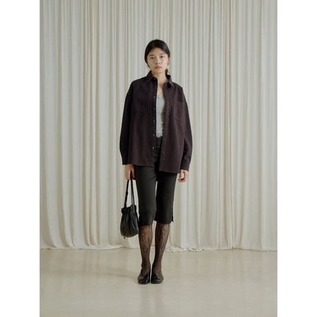 【NOKCHA original】mannish denim shirt jacket/2colors(unisex)_no0543