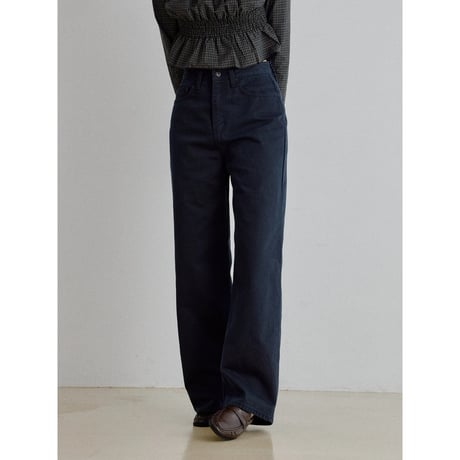 《予約販売》coating navy jeans_nj0207
