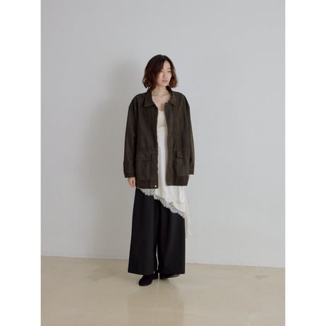 《予約販売》satin lacy tunic/2colors_nt2699