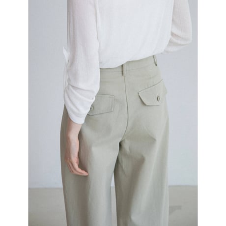 《予約販売》curved accent pants/2colors_np1323