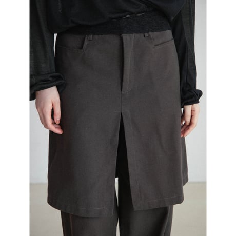 《予約販売》docking skirt pants/2colors_np1291
