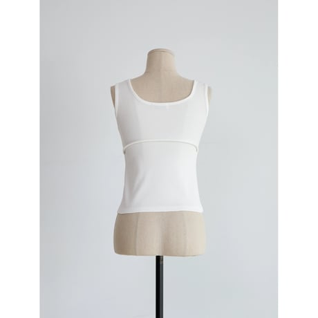 《予約販売》button lib tank top/3colors_nt2625