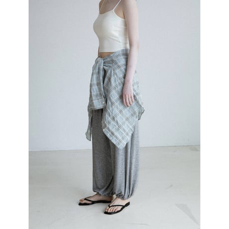 《予約販売》accent check mannish shirt/2colors_nb0420