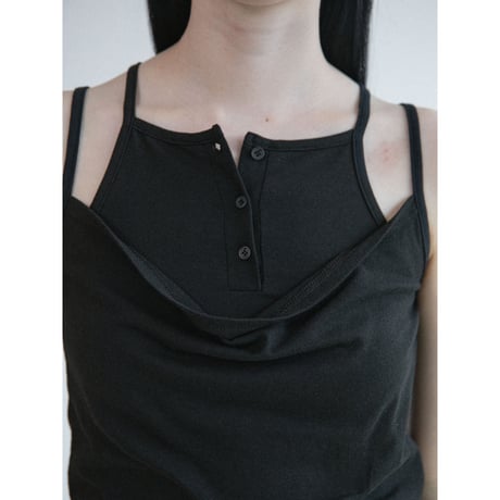 《予約販売》layered mannish camisole/2colors_nt2636