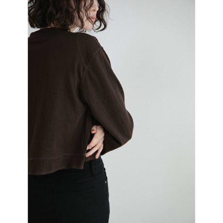 《予約販売》cover stitch cropped tops/3colors_nt2677