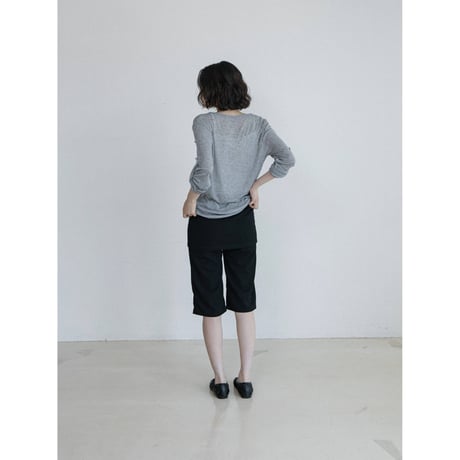 《予約販売》henley neck 2way tops/2colors_nt2663