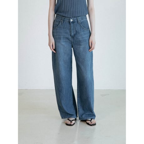 《予約販売》blue light wide jeans_nj0195