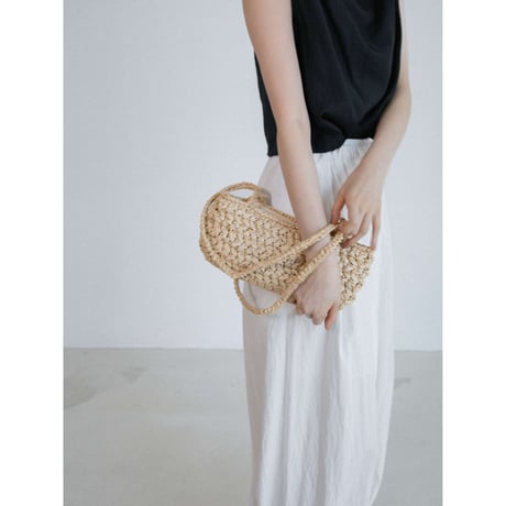 《予約販売》pouch set straw bag/2colors_na0805