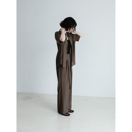《予約販売》rincl sheer half shirt/2colors_nb0412