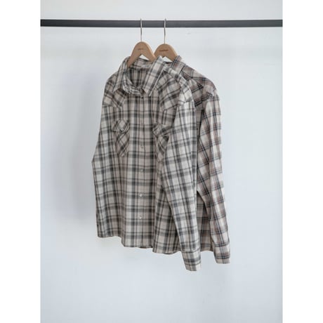《予約販売》western check shirt/2colors_nb0426