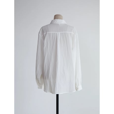 《予約販売》open collar washer shirt/3colors_nb0430