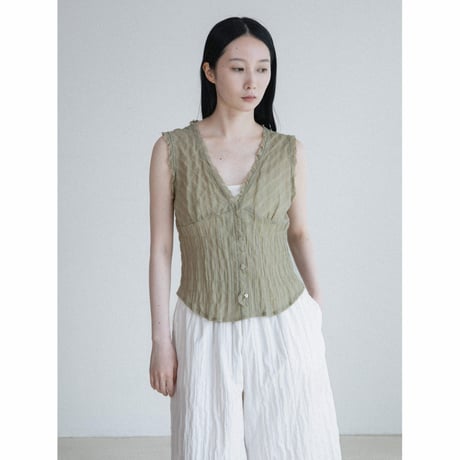 《予約販売》vinatge like sleeveless/2colors_nb0417
