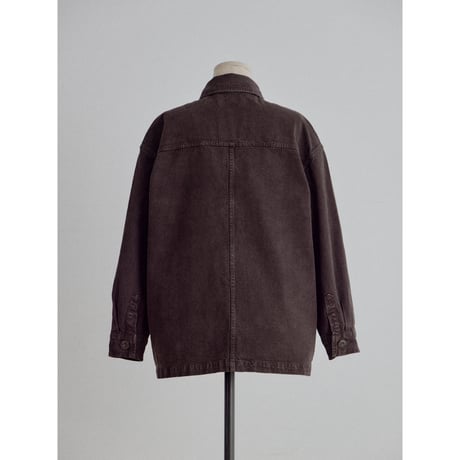 《予約販売》ashed denim jacket/2colors_no0542