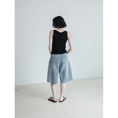 《予約販売》bermuda denim pants_nj0196