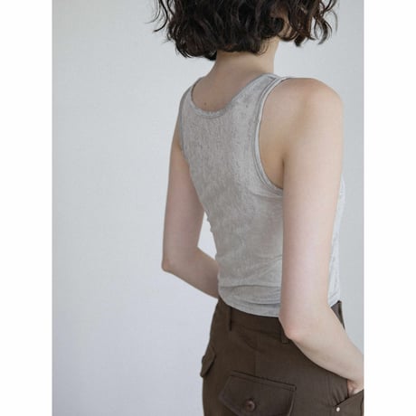 《予約販売》velours sleeveless/2colors_nt2657