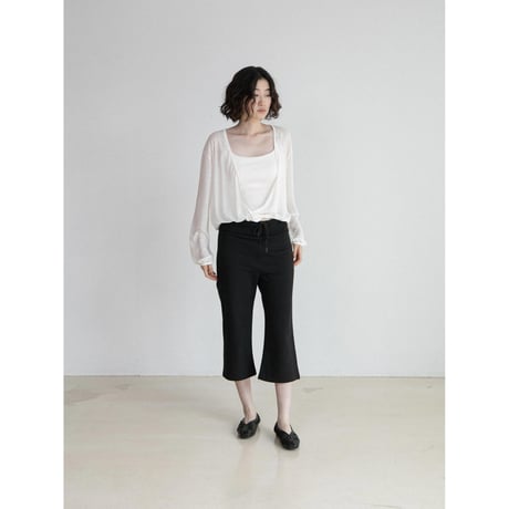 《予約販売》sheer wrap cardigan/2colors_nt2676