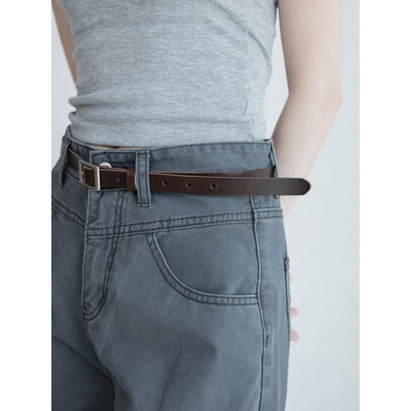 《予約販売》cow leather belt/2colors_na0811