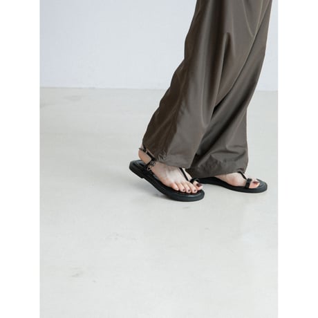 《予約販売》accent glossy sandal/2colorss_na0807