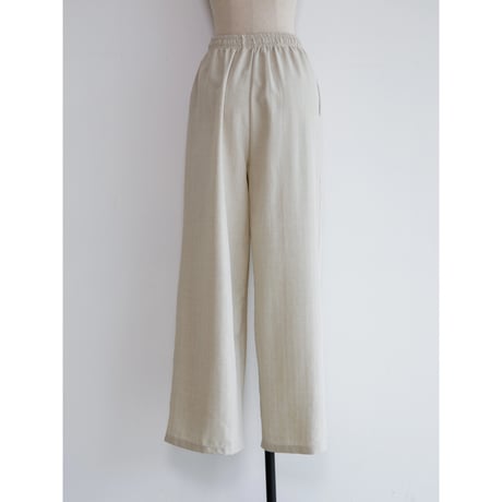 《予約販売》jacquard accent wide pants/2colors_np1300