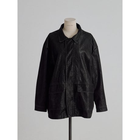 《予約販売》suède like mannish jacket/2colors_no0545