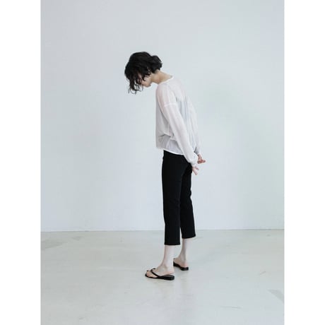 《予約販売》middle length stretch pants/2colors_np1288