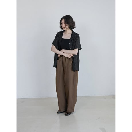 《予約販売》belt accent pants/2colors_np1320