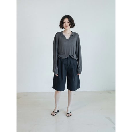 《予約販売》skipper sheer knit tops/2colors_nt2621