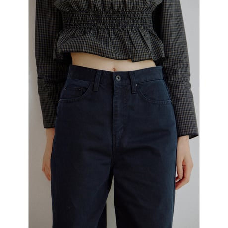 《予約販売》coating navy jeans_nj0207