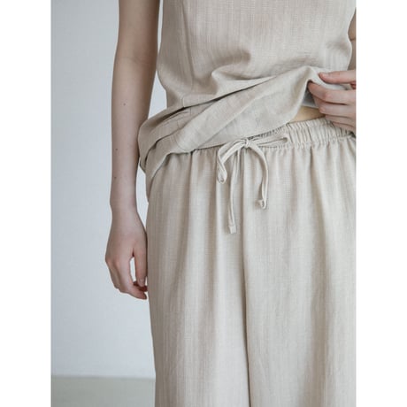 《予約販売》jacquard accent wide pants/2colors_np1300