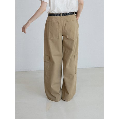 《予約販売》silhouette painter twill pants/2colors_np1321