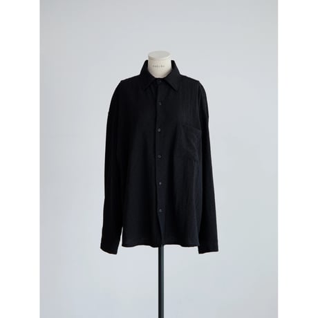 《予約販売》jacquard accent over shirt/2colors_nb0411