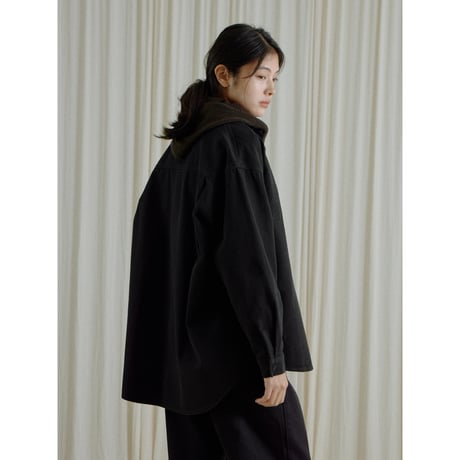 【NOKCHA original】mannish denim shirt jacket/2colors(unisex)_no0543